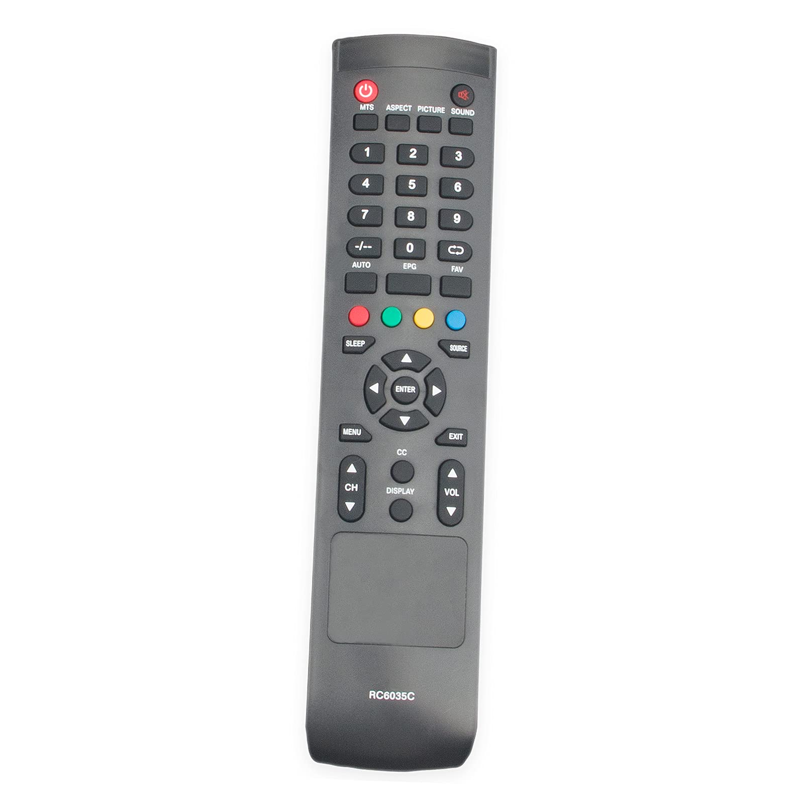 Replacement Remote Control for Cielo LED LCD HDTV Models TE24T7H-PR TE247AH-GY TE247AH-PK TE24T7H - Compatible with Cielo Smart TVs for Home Entertainment