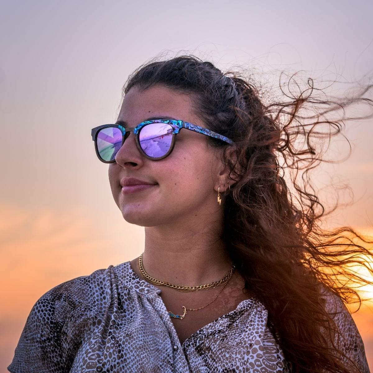 SHWA Polarized Sunglasses for Men & Women - UV Protection, Lightweight & Stylish Beachcomber Shades - Perfect for Beach, Driving & Outdoor Activities