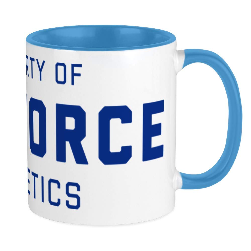 U.S. Air Force Property of Air Force Ceramic Coffee Mug 11oz - Military Themed Tea Cup for Office, Home & Gifts - Durable Ceramic Mug for Coffee, Tea & Hot Beverages