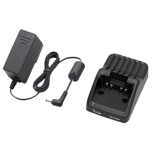 Icom BC219N Battery Charger - Fast & Reliable Charging for Icom Two-Way Radios - Perfect for Emergency, Outdoor & Professional Use