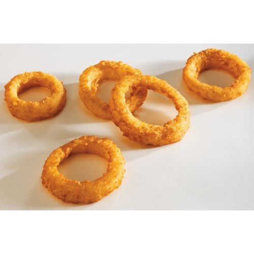 McCain Moores Onion Rings - 2.5lb Bag (4 Pack) | Crispy Breaded Onion Rings for Air Fryer, Oven & Deep Frying | Perfect for Parties, Snacks & Appetizers