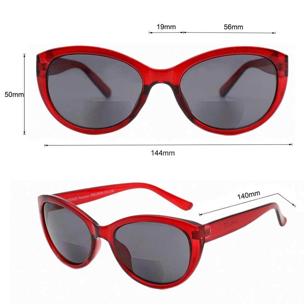 VITENZI Women's Tinted Reading Sunglasses for Outdoor & Driving
