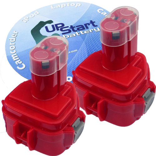 2 Pack Replacement Battery for Makita 6270DWPE - 12V 1300mAh NiCd Power Tool Battery - Compatible with Makita 12V Cordless Tools - Perfect for Drills, Saws & Other Makita Power Tools