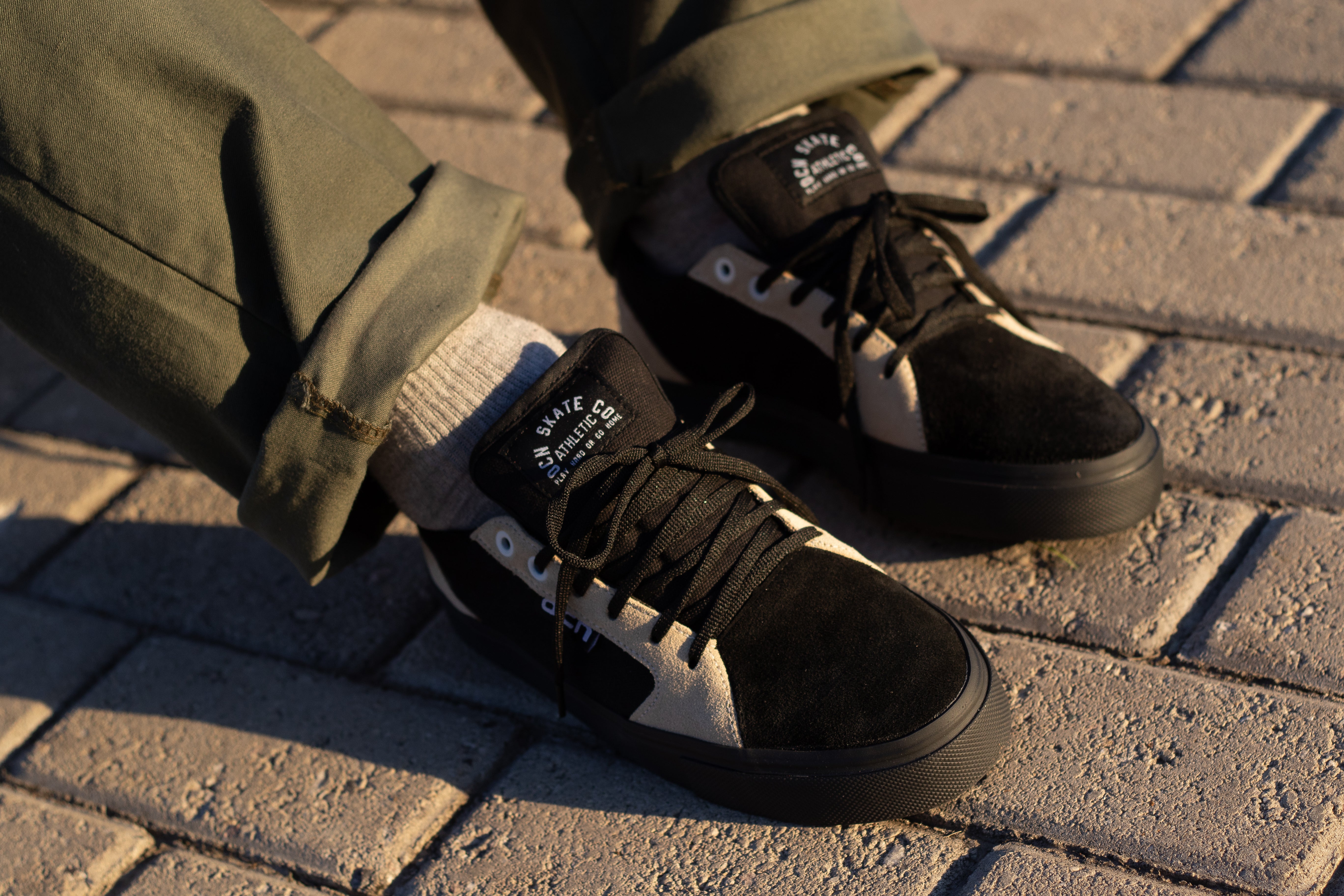 Ocn H Comb Art Sneakers in Black/Beige - Stylish & Comfortable Casual Shoes for Men & Women | Perfect for Walking, Running & Everyday Wear