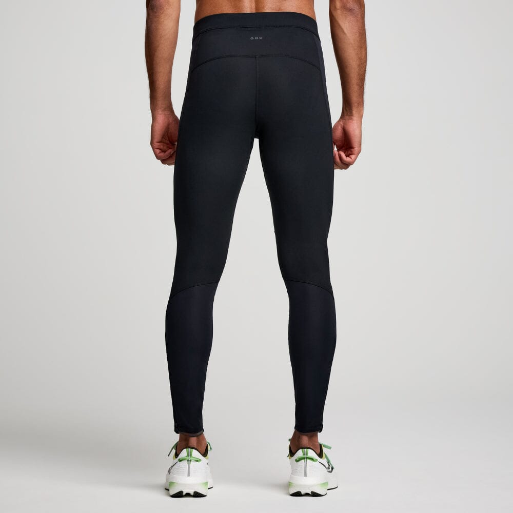 Saucony Men's Runshield Running Tights - Cold Weather & Windproof Performance Tights for Jogging, Training & Outdoor Workouts