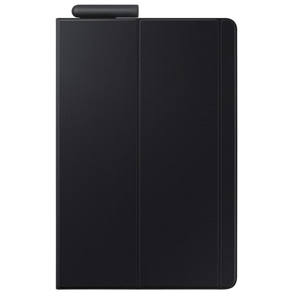 Samsung Galaxy Tab S4 Book Cover Case - Slim Protective Stand Cover for Samsung Tab S4 Tablet (Black) | Perfect for Work, Travel & Entertainment
