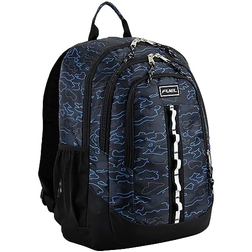 Blue Outline Camouflage