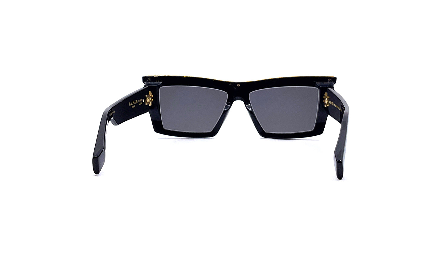 Balmain B VII Sunglasses Black Gold - Luxury Designer Shades for Men & Women - Perfect for Outdoor Activities, Travel & Fashion Statements
