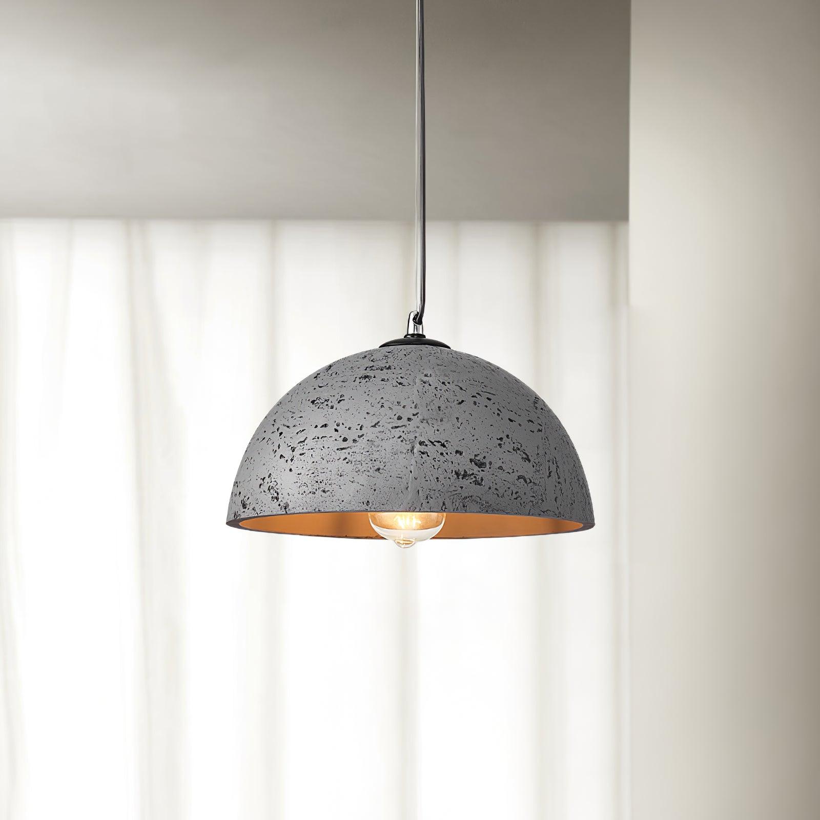 Modern Dome Morphe Pendant Light - Sleek Ceiling Lighting Fixture for Dining Room, Kitchen Island & Bedroom Decor | Energy Efficient LED Hanging Lamp