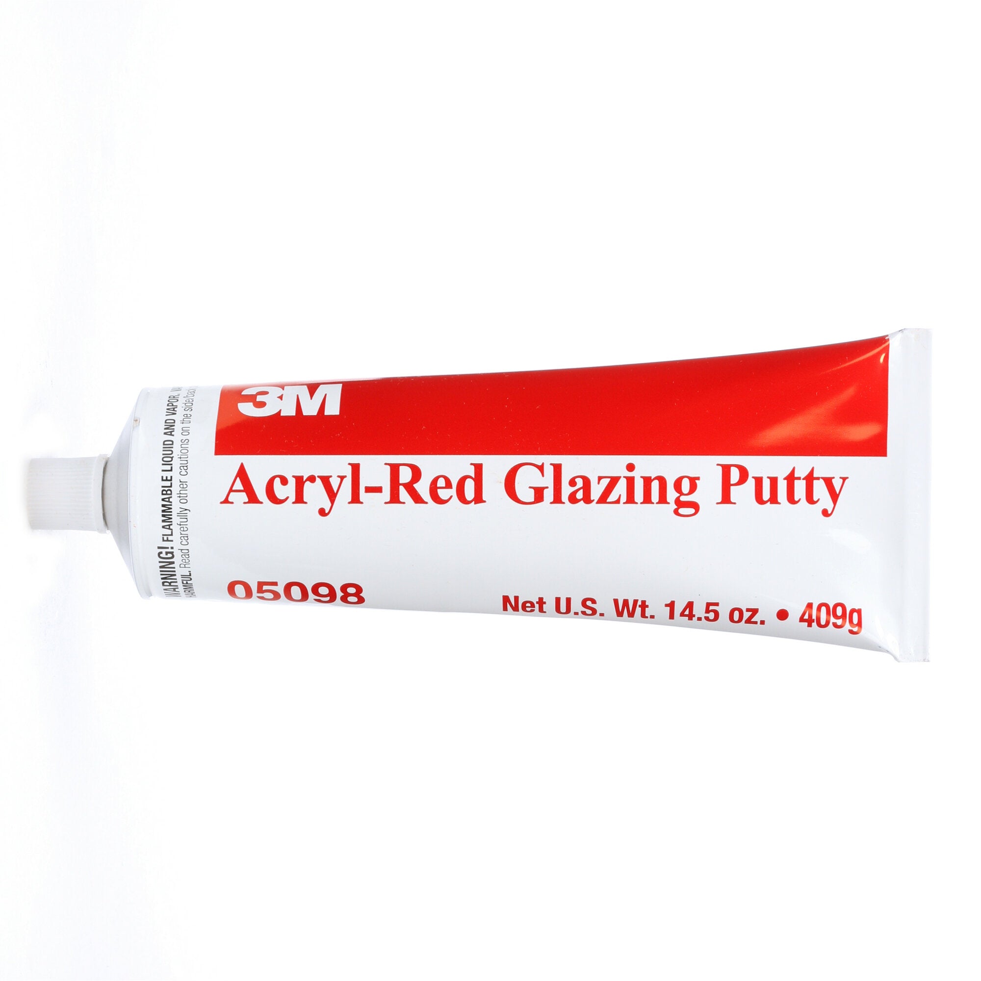 3M Acryl Putty 05098 - 14.5 oz Red Automotive Body Filler for Car Repair & Metal Restoration - Perfect for Dent Fixing, Scratch Repair & DIY Auto Body Work
