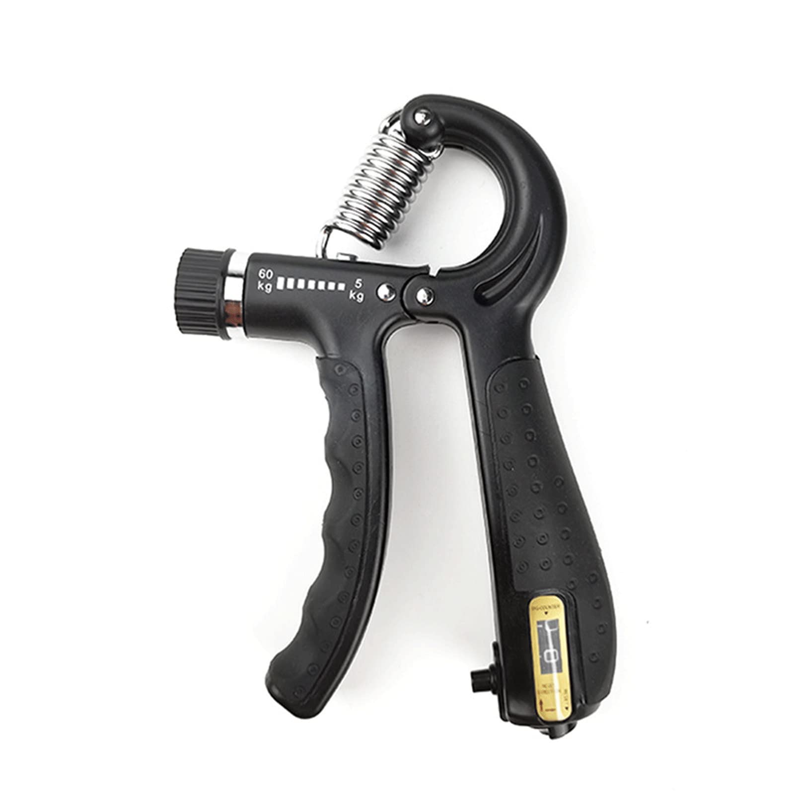 Adjustable Hand Grip Strengthener 11-132Lbs - Non-Slip Grip Strength Trainer for Forearm & Finger Exercises - Orange Resistance Bands for Muscle Building & Physical Therapy - Perfect for Gym, Office & Home Workouts