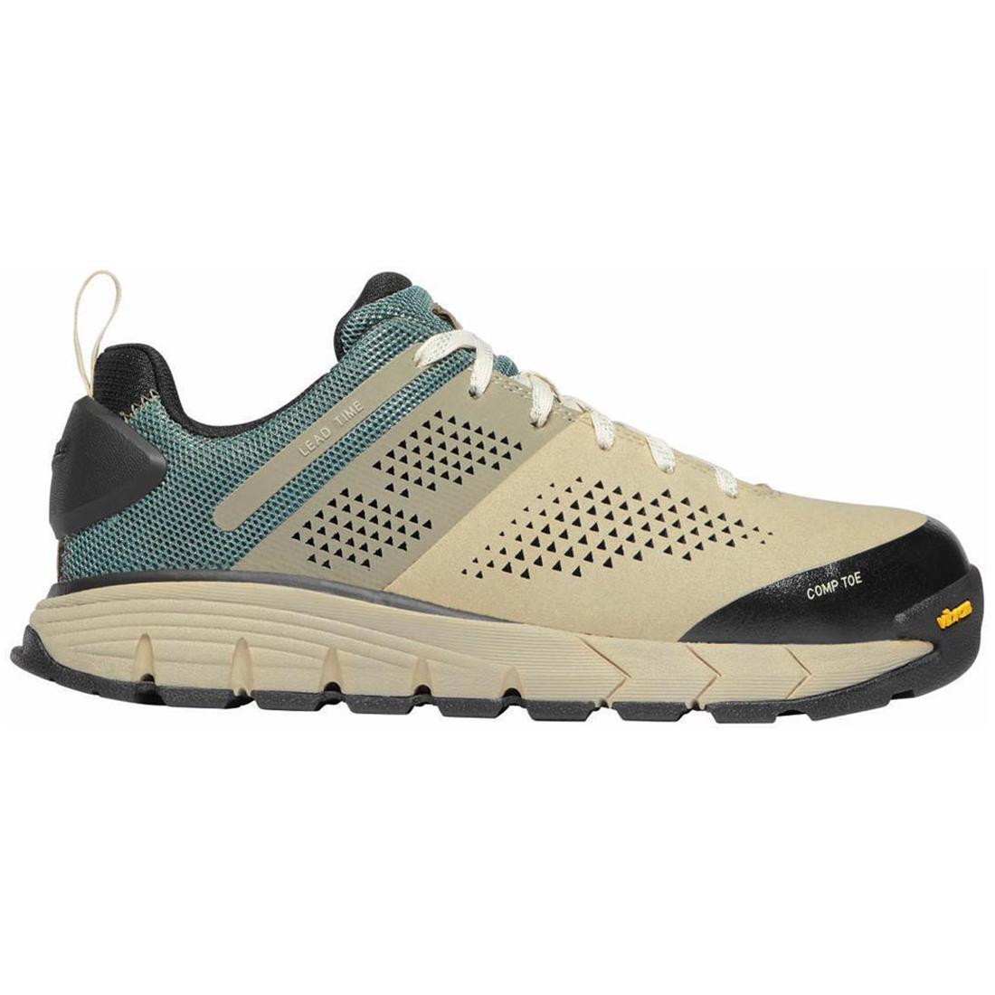 Lead Time Women's 3 Nano Toe Work Shoes - Turquoise Safety Shoes for Nurses, Waitresses & Healthcare Professionals | Slip-Resistant & Comfortable Work Footwear