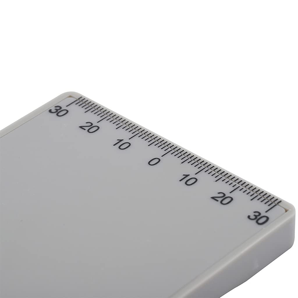Professional Optical Angle Inclinometer & Pantoscopic Angle Gauge - Eyeglass Frame Measuring Ruler for Jewelry Repair and Lens Fitting - Perfect for Opticians, Watchmakers, and Jewelers