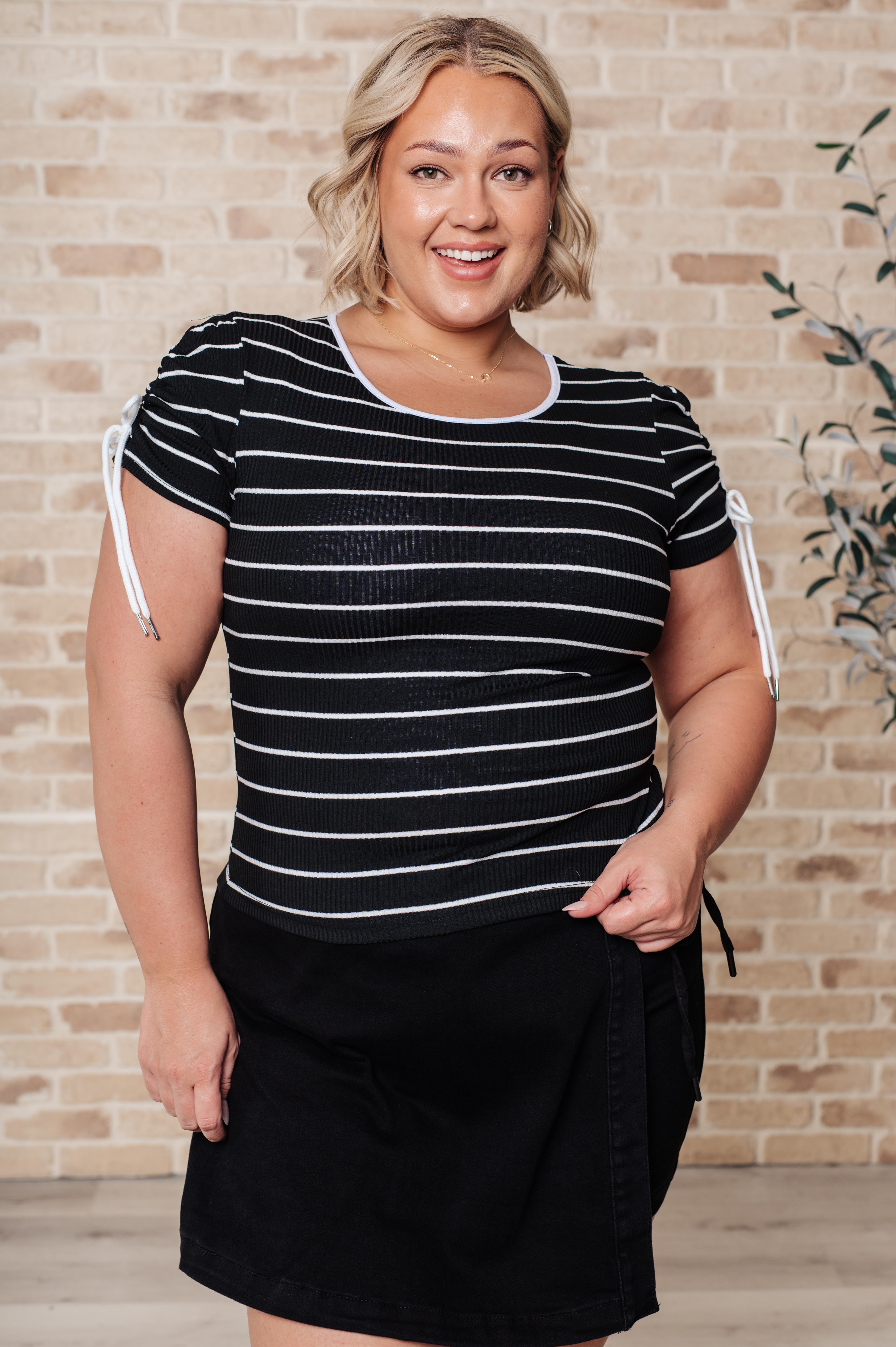 Stylish Striped Women's Tops - Trendy Casual & Office Wear | Perfect for Everyday Outfits & Work Attire
