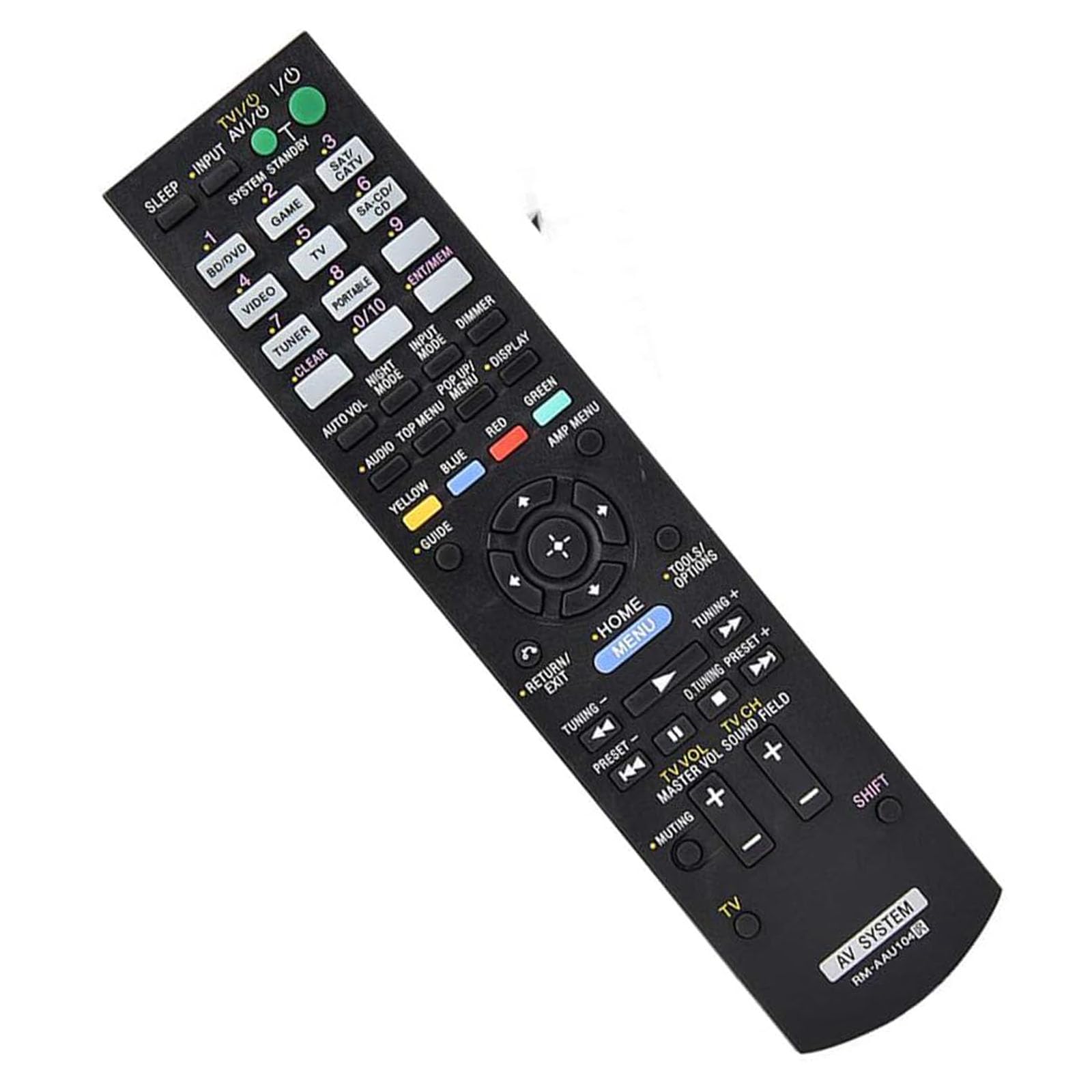 Original Remote Control Replacement for Sony 3D AV Home Theater System - Compatible with STR-DH520, HT-DDW3500, STR-K3500SW, STR-KM3500, STR-KS380, STR-KS470 - Perfect for Home Entertainment & Movie Nights