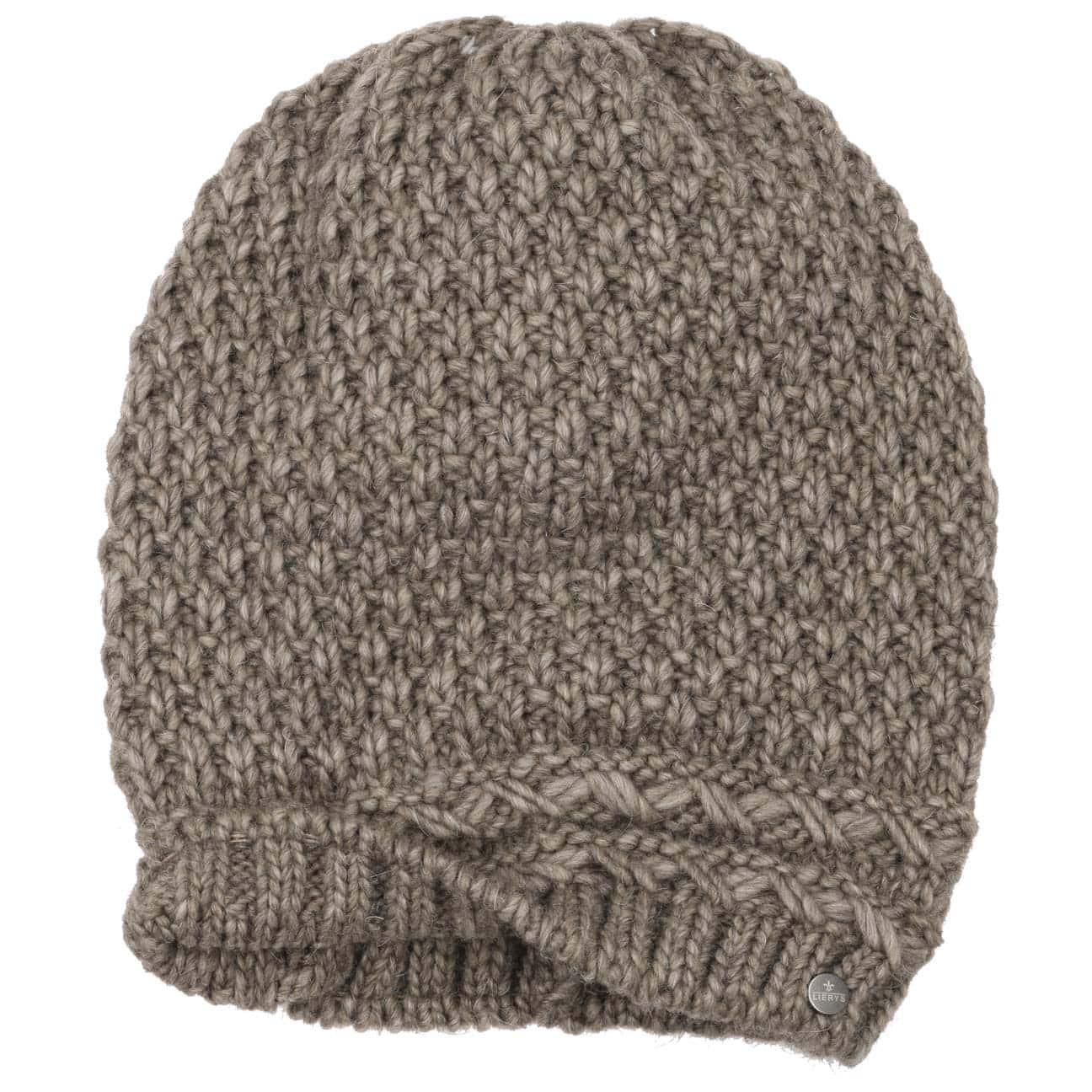 Lierys Pinea Oversize Knit Hat - Soft Chunky Cable Knit Beanie for Women & Men | Winter Warm Wool Hat for Outdoor Activities, Skiing & Snowboarding