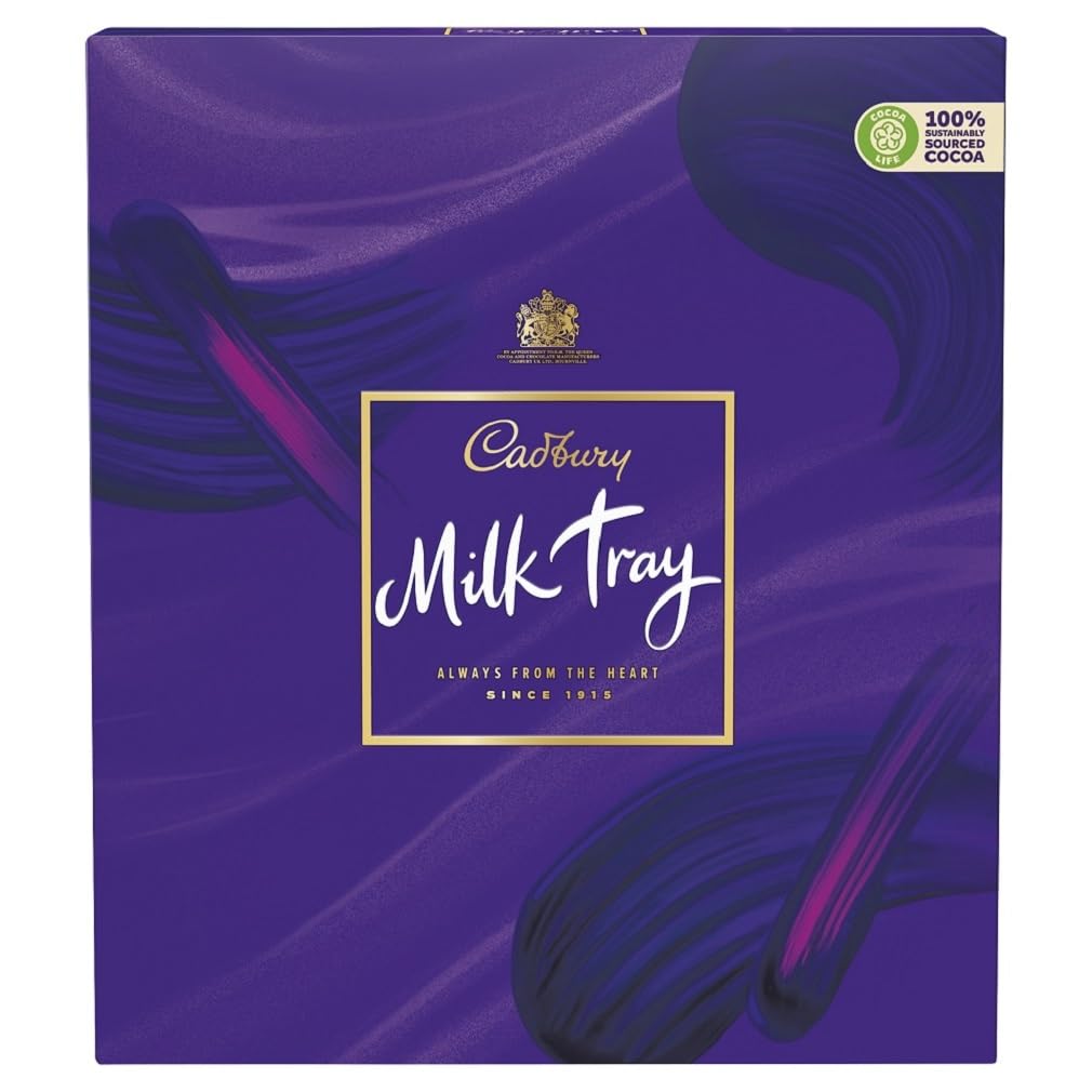Cadbury Milk Tray Chocolate Assortment 360g (Pack of 6) - Premium Chocolate Gift Box for Holidays, Birthdays & Special Occasions