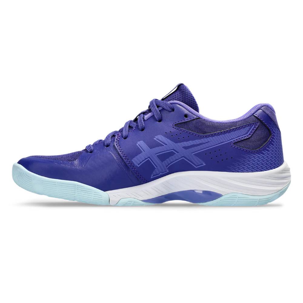 ASICS Blade FF Women's Indoor Volleyball Shoes - Lightweight Court Sneakers for Women with Cushioning (Purple/Blue) - Perfect for Volleyball, Badminton & Indoor Sports Training