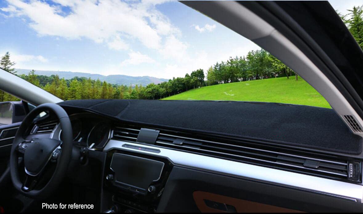 Black Car Dashboard Cover for Mazda CX-5 (2017-2022) - Non-Slip Dash Mat Protector with Sun Glare Reduction | Perfect for Road Trips & Daily Commuting