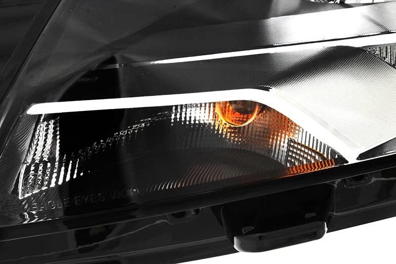 Volkswagen Passat Headlights Replacement Set - Halogen Headlamps for Driver & Passenger Side (2011-2015 Models) | Perfect for Night Driving & Foggy Conditions