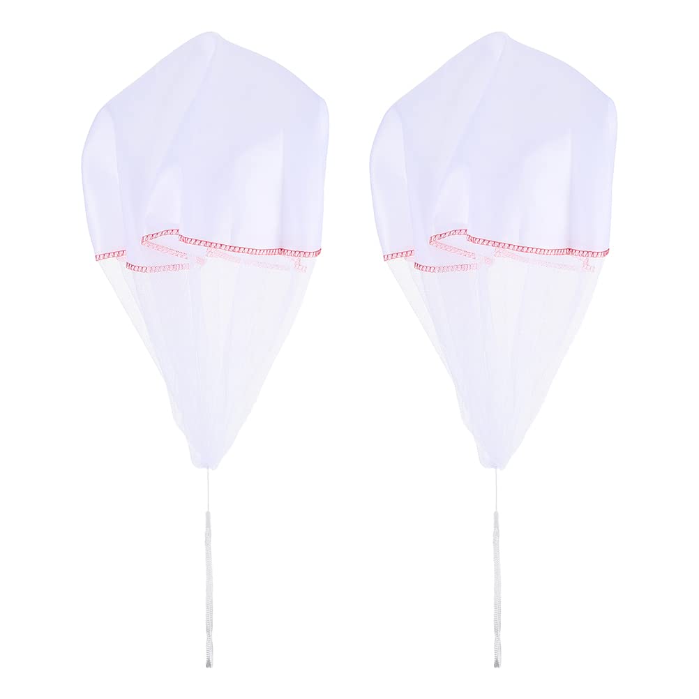 TOYMYTOY 2 Pack Hand Throw Parachute Toys for Kids - Outdoor Flying Toys for Boys & Girls, Fun Brain Development Gifts for Toddlers - Perfect for Backyard Play, Birthday Parties and Outdoor Activities