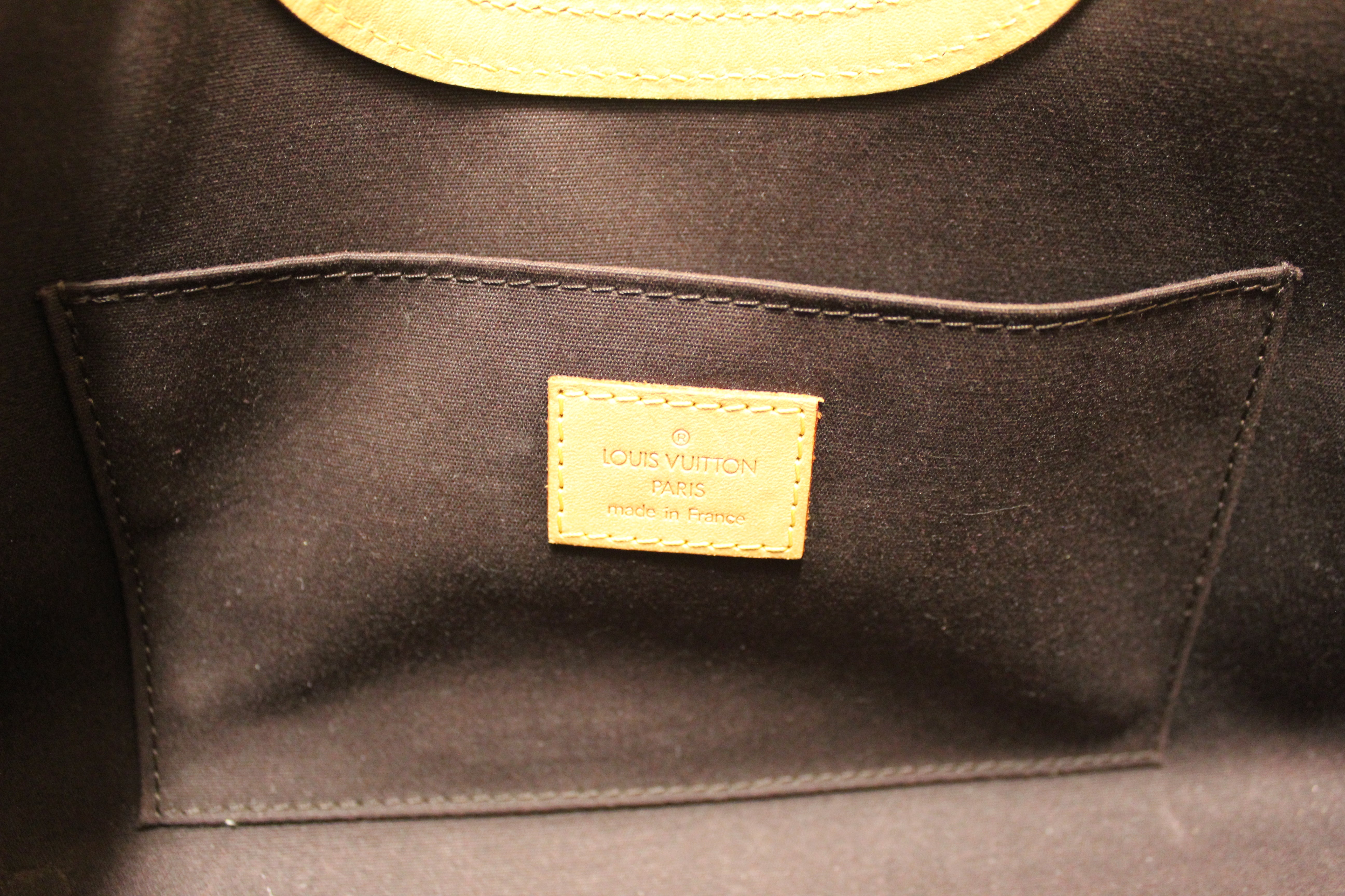 Authentic Louis Vuitton Amarante Monogram Vernis Leather Roxbury Drive Handbag for Women | Luxury Designer Shoulder Bag | Perfect for Work, Evening Events & Travel Accessories