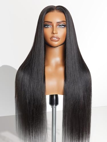 Silky Straight｜Middle Part｜Natural Black