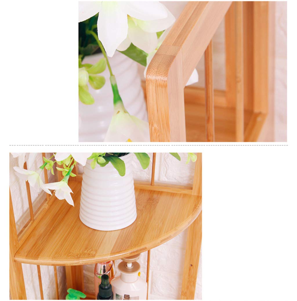 Bamboo Plant Stand Shelf - 5-Tier Flower Pot Holder, Multi-Layer Storage Rack for Indoor Plants, Books & Decoration | Perfect for Balcony, Bedroom & Living Room Organization