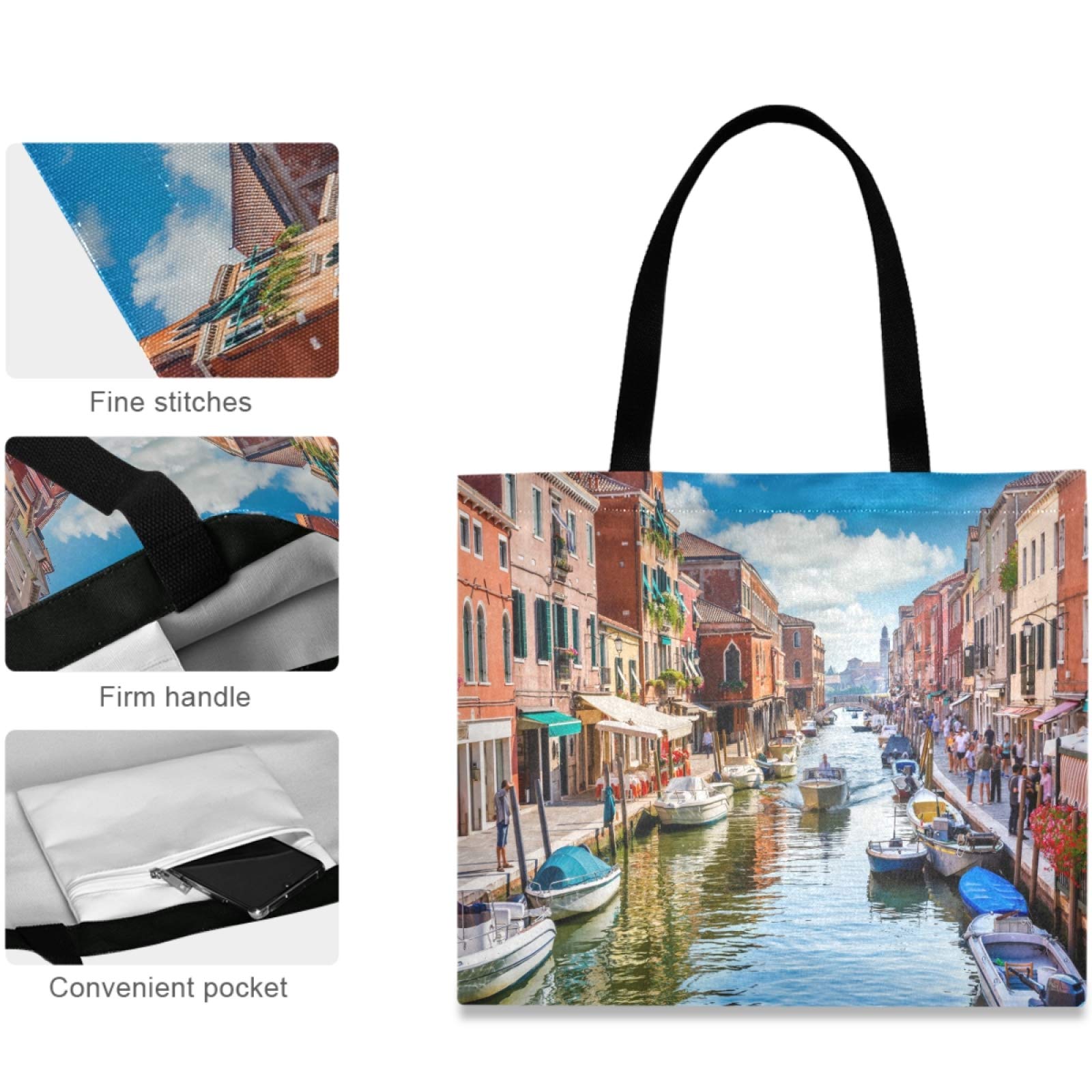 Visesunny Women's Fashion Tote Bag - Stylish Shoulder Bag with Top Handle for Shopping, Work & Travel | Perfect for Office, Commute & Weekend Outings