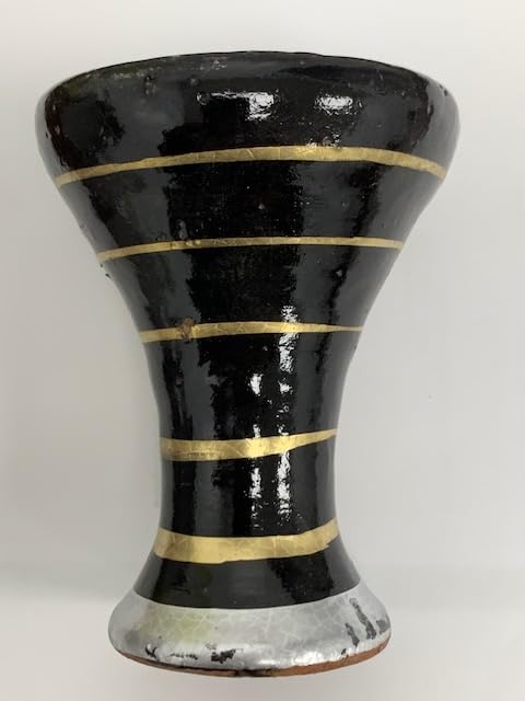Premium Handmade Clay Hookah Bowl for Shisha - Wide Size Brown Hookah Head with Gift Box - Perfect for Home Use, Parties & Hookah Lounges