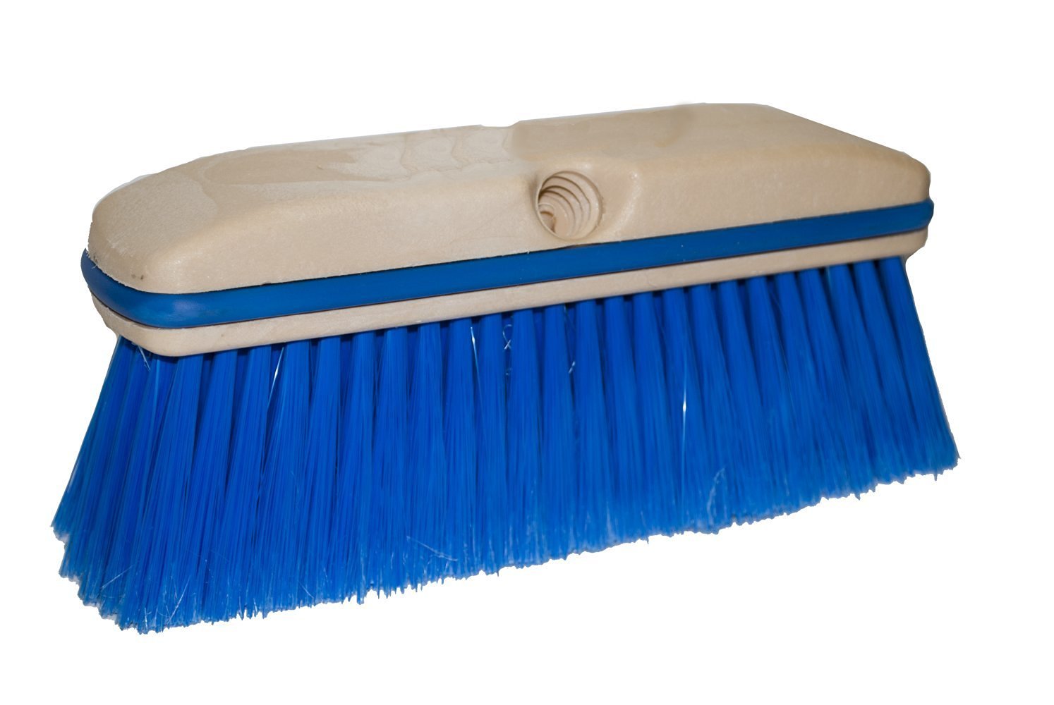 Magnolia Brush 3039 Car Wash Brush with Blue Bristles - 3 Inch Trim, 10 Inch Length - Perfect for Vehicle Detailing, RV Cleaning & Boat Washing