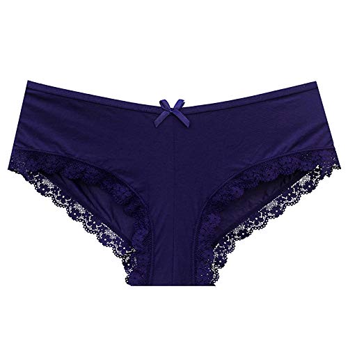 Seamless Women's Underwear - Invisible Lace Bikini Briefs with Half Back Coverage for Comfort & Support | Perfect for Everyday Wear, Yoga, and Sleep