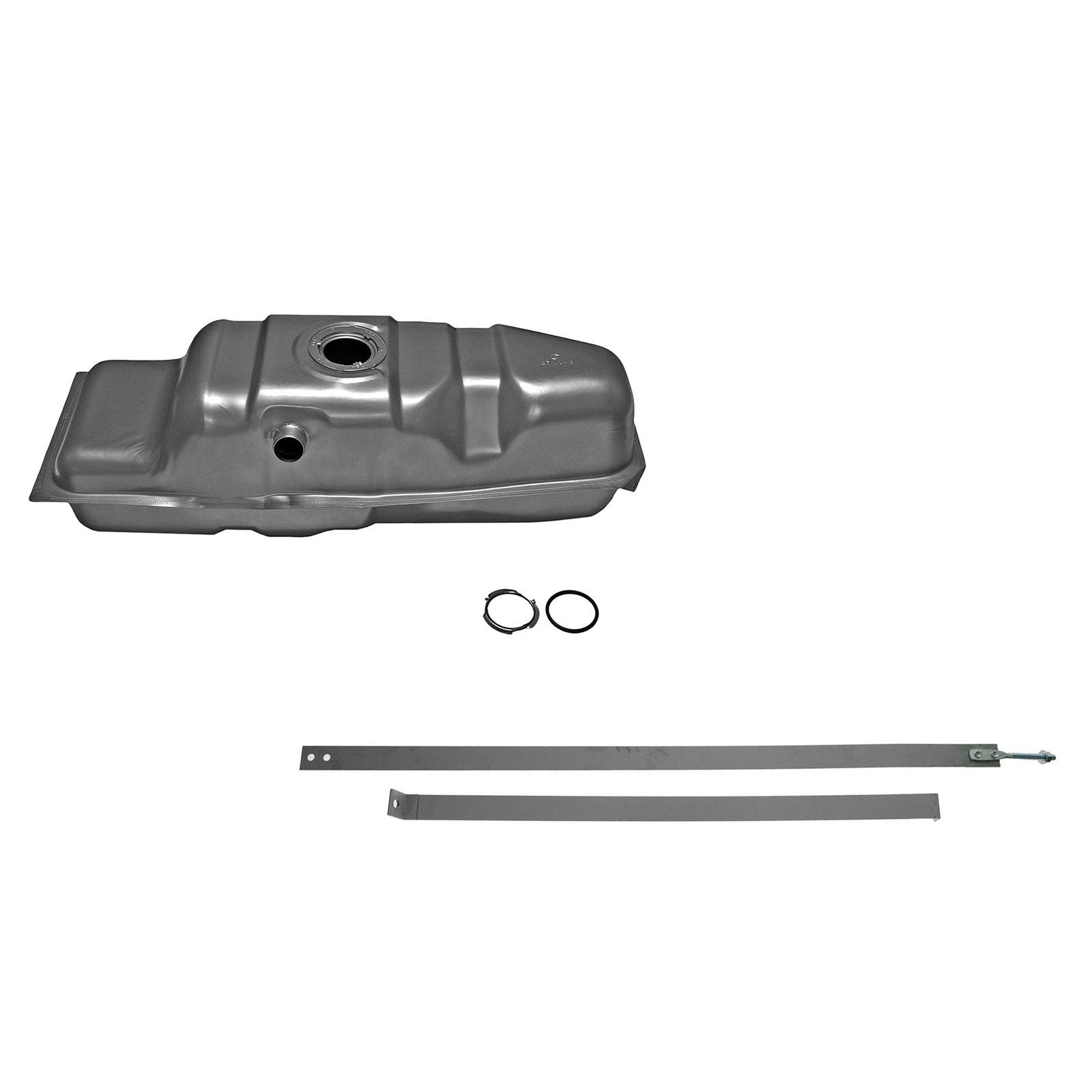 20 Gallon Fuel Gas Tank with Strap Set - Compatible with Chevy S10, GMC S15, Sonoma Pickup & Syclone | Replacement for Pickup Trucks & Off-Road Vehicles