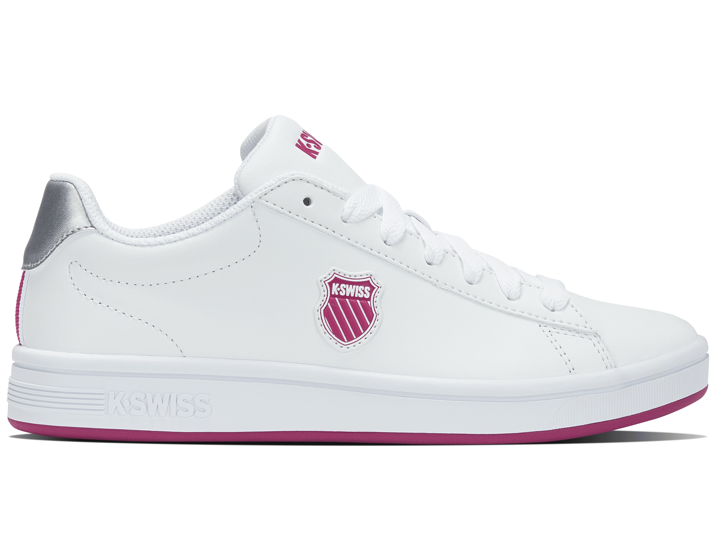 Nike Court Shield Women's Tennis Shoes - White/Festival Fuchsia/Silver | Lightweight & Durable for Tennis & Casual Wear
