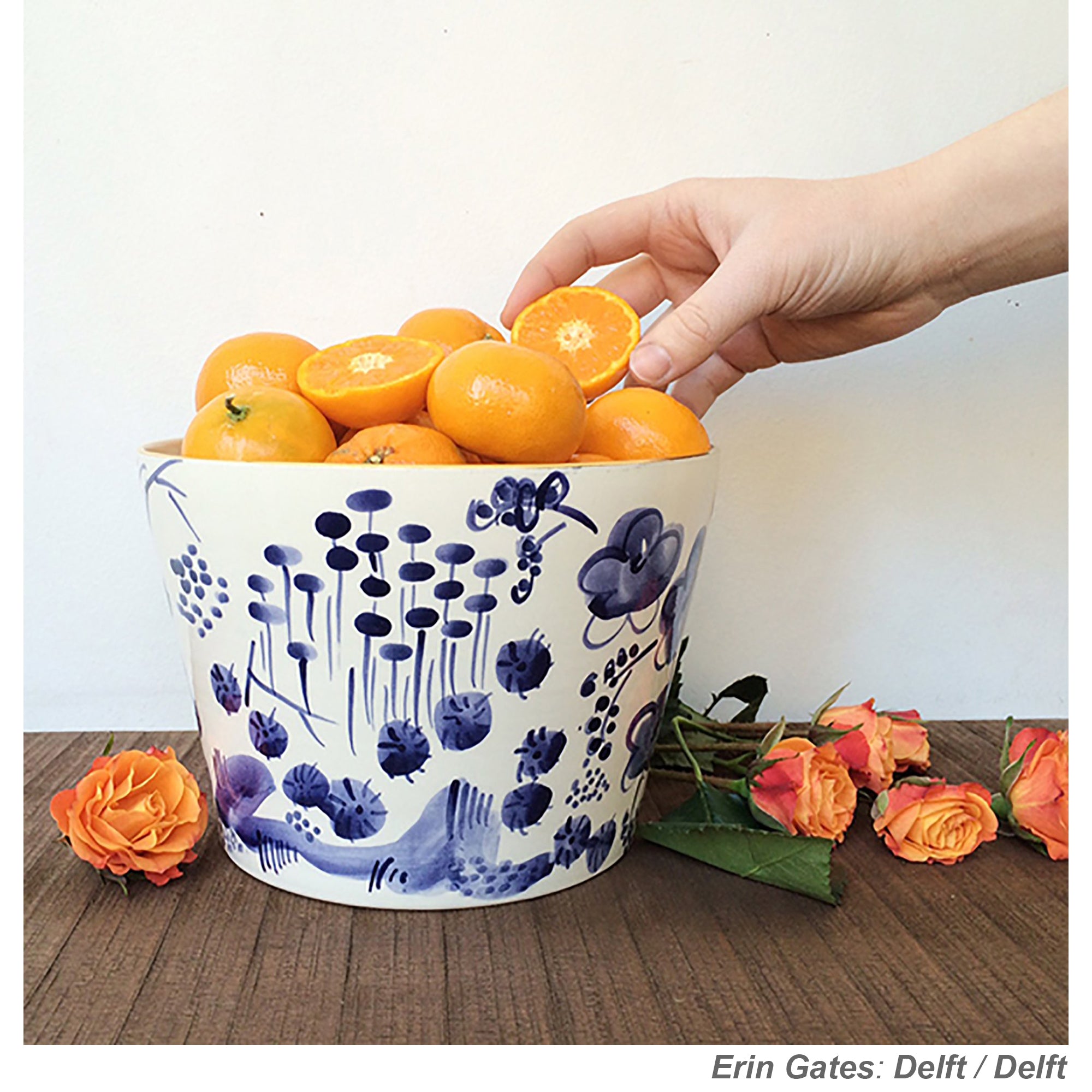 Custom Handmade Ceramic Basil Bowl - Perfect for Serving Salads, Pasta & Fresh Herbs - Eco-Friendly Kitchenware for Home & Restaurant Use