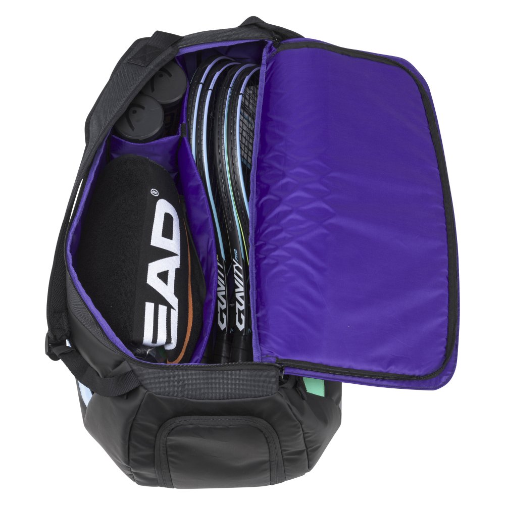 Head Gravity R PET Sport Racquet Bag (Black) - Premium Tennis Bag for Storage & Travel - Perfect for Tennis Players & Coaches