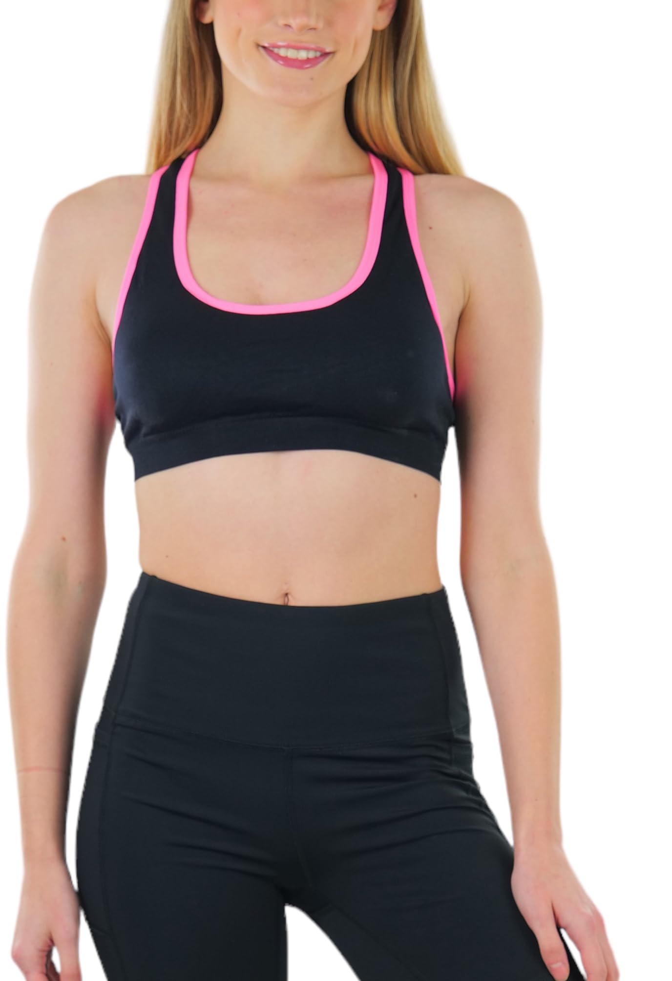 ToBeInStyle Women’s Seamless Wire-Free Sports Bras & Bralettes - Supportive Comfort for Yoga, Running & Gym Workouts