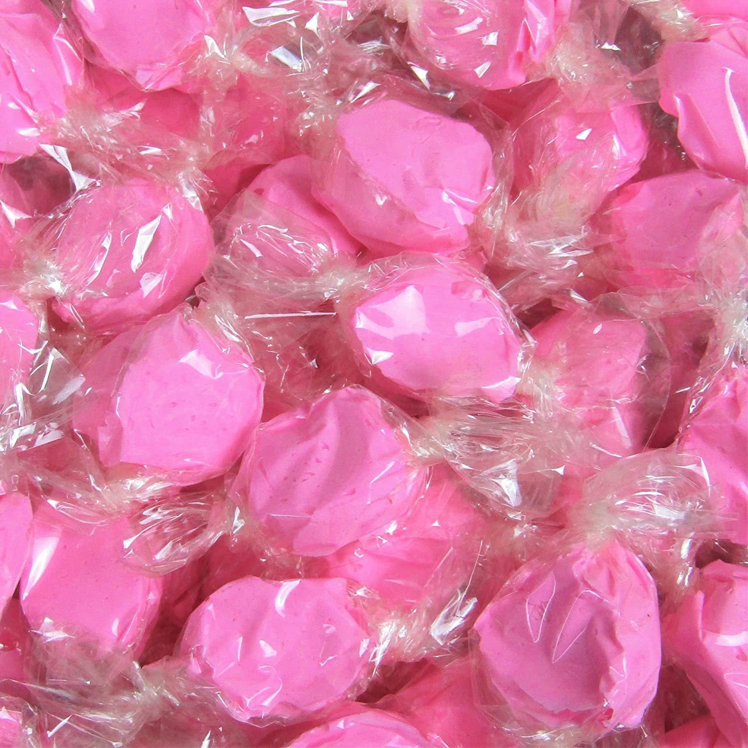 Pink Lemonade Taffy Chews - 18 Oz Jumbo Bulk Candy Container - Sweet & Tangy Soft Candy for Parties, Gifts & Movie Nights