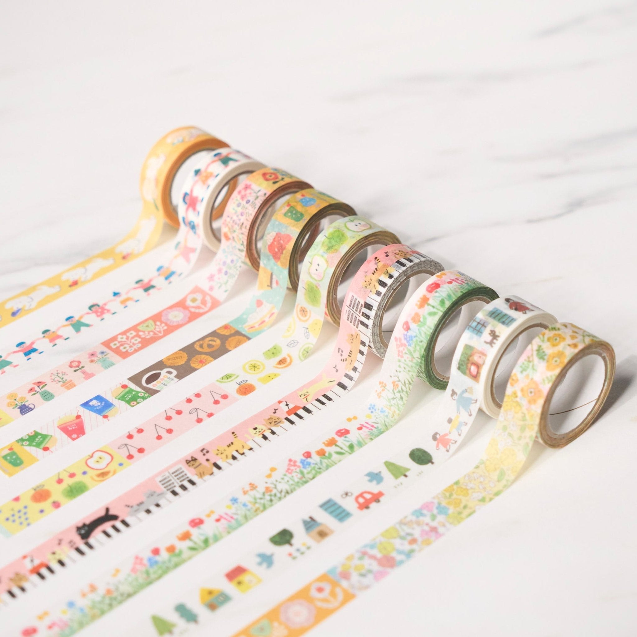 Every Day is My Day Decorative Masking Tape by Furukawa Shiko - Perfect for Scrapbooking, Journaling, Gift Wrapping & DIY Crafts