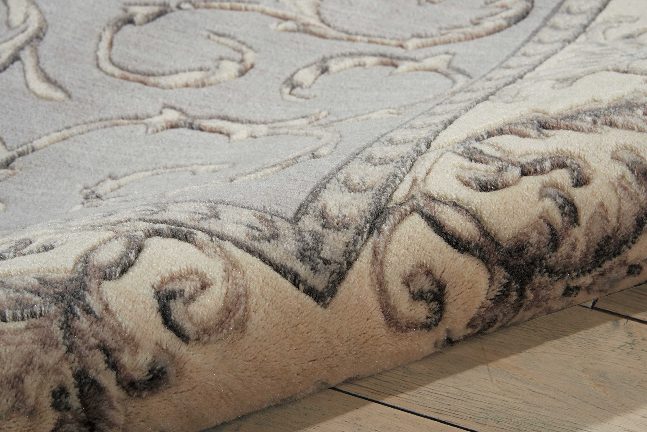 Nourison Somerset Traditional Silver 5'3