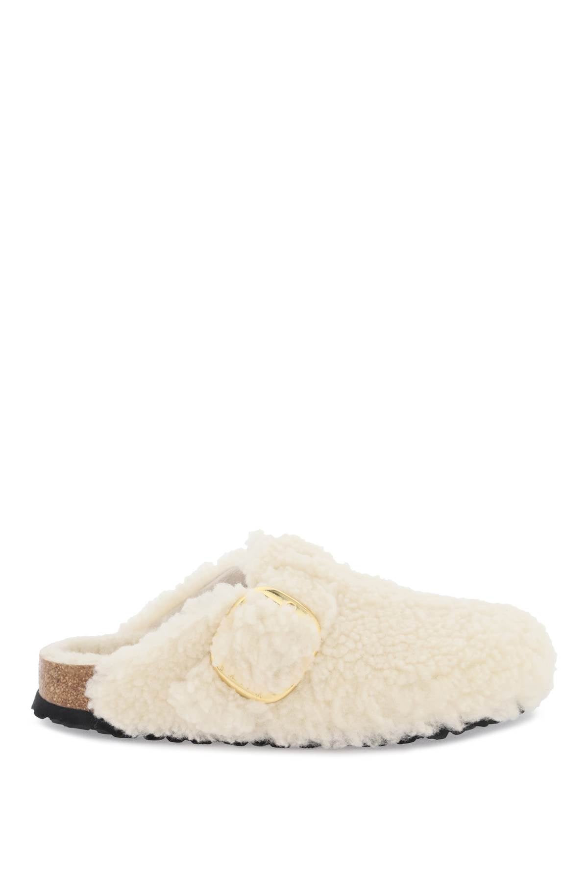 Birkenstock Boston Big Buckle Clogs for Women & Men - Comfortable Suede Leather Slip-On Shoes for Home, Office & Outdoor Wear