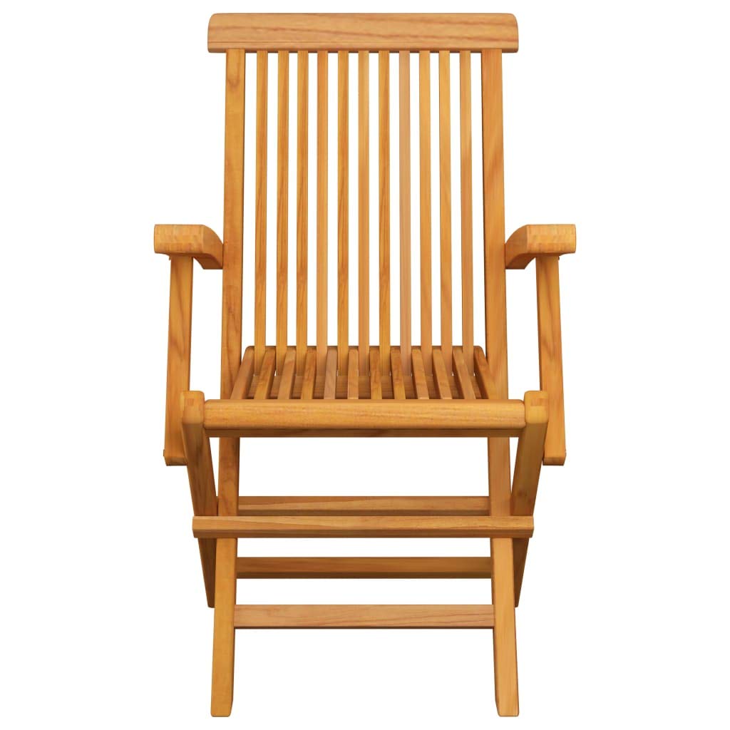 Premium Teak Wood Patio Chairs Set of 2 with Comfortable Taupe Cushions - Outdoor Garden, Poolside, and Backyard Relaxation Furniture