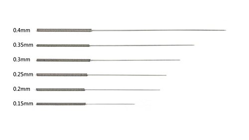 12Pcs 3D Printer Nozzle Cleaning Kit - 0.15mm to 0.4mm Extruder Needle Cleaner Tools for Ender 3, CR-10, Anycubic - Perfect for Removing Clogs & Maintaining Print Quality