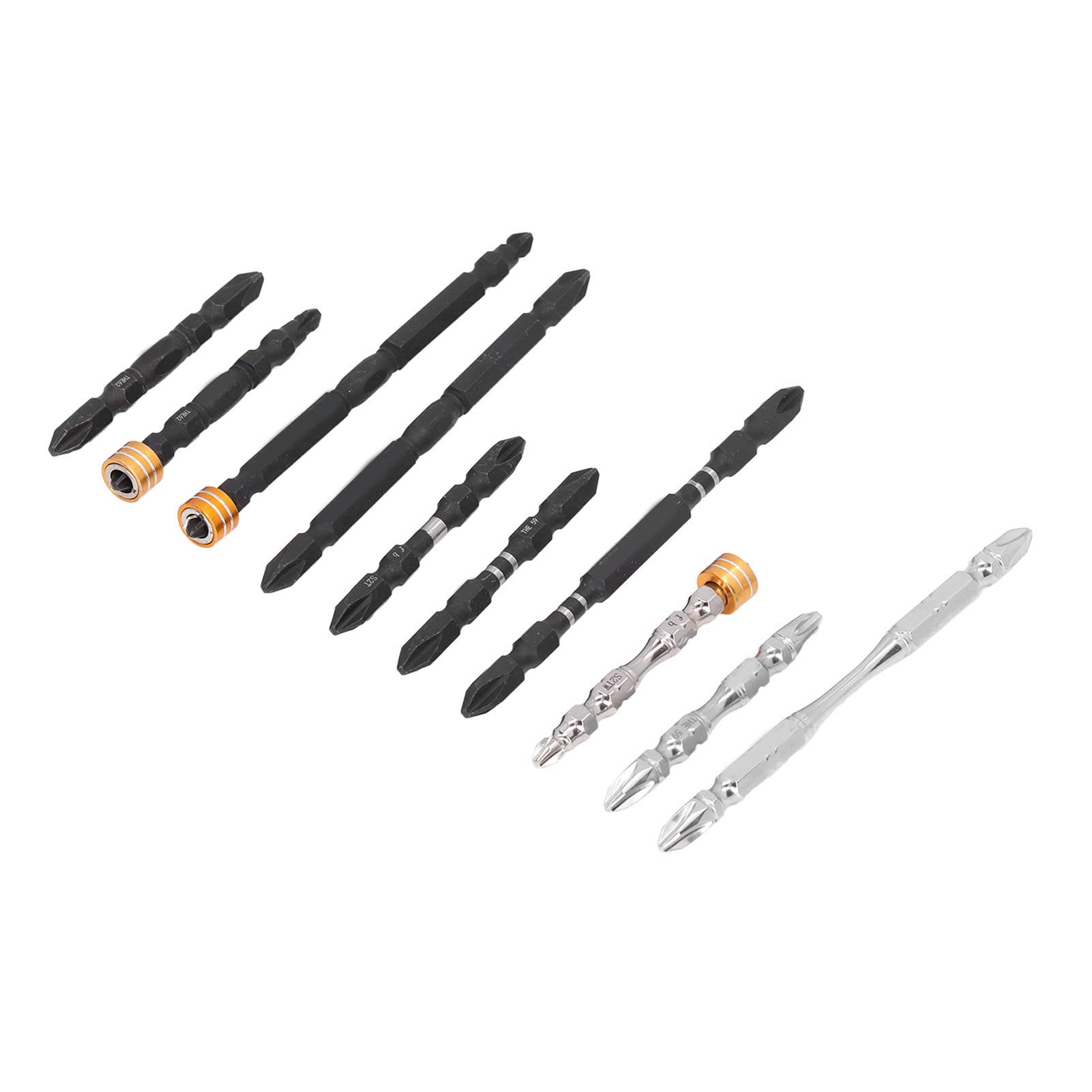 Magnetic Screwdriver Bit Set - High-Quality Alloy Steel Screwdriver Bits in Various Sizes for Home Repair, Electronics Maintenance & DIY Projects