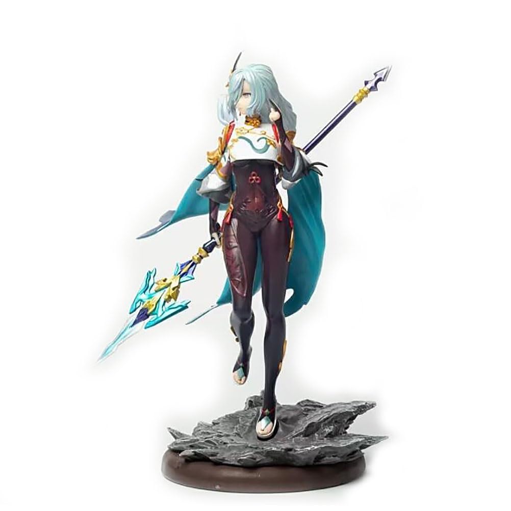 Genshin Impact Shenhe PVC Action Figure - Anime Collectible Character Model Toy for Display & Gaming Enthusiasts | Perfect for Cosplay, Decor, and Gift Giving