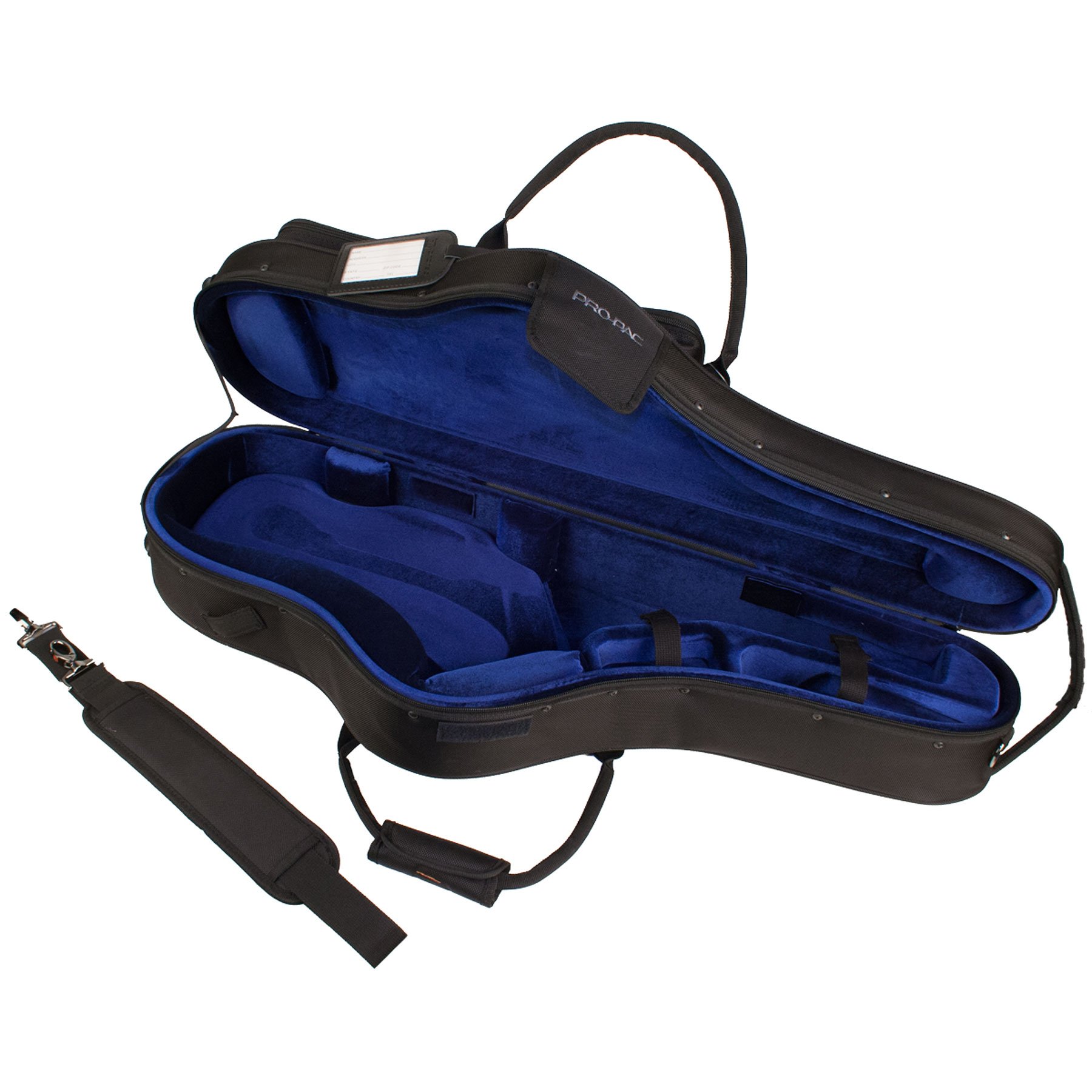 Protec PB305CT Tenor Saxophone Case - Contoured PRO PAC for Professional Protection (Black) | Perfect for Travel, Performances & Storage