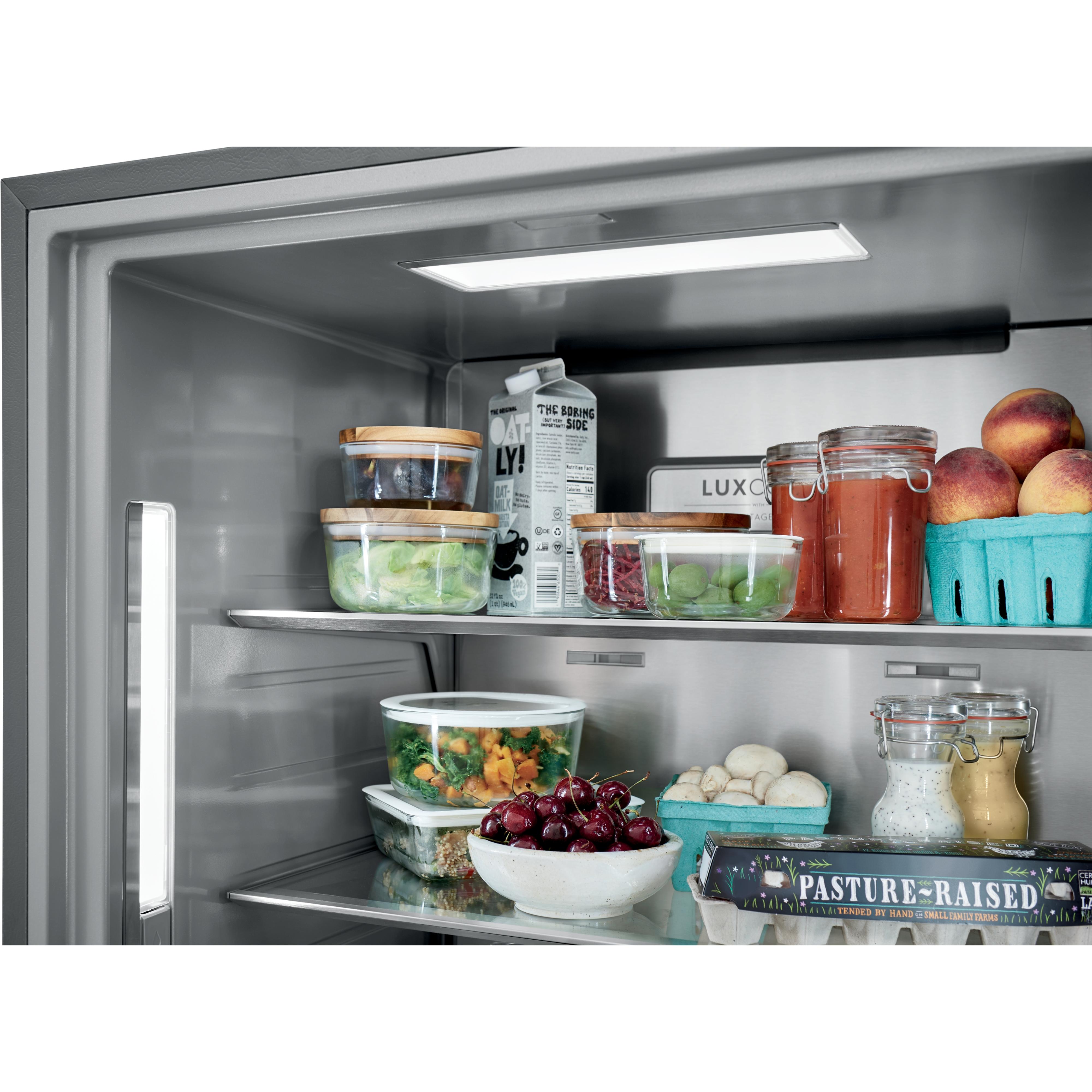 Electrolux 33-Inch French Door Refrigerator with LuxCool System - 19 cu.ft Capacity, Energy Efficient, Stainless Steel - Perfect for Modern Kitchens & Large Families