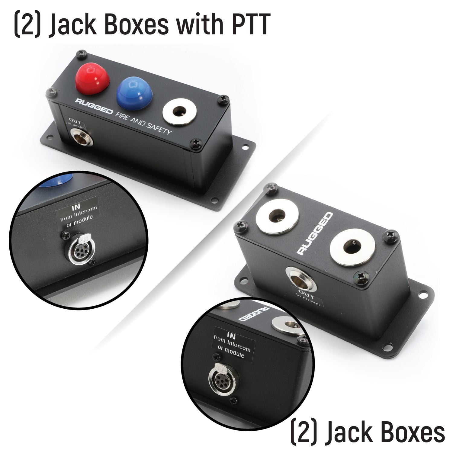 6-Person Dual Radio Intercom Kit for Fire & Safety - Emergency Communication System for Home, Office, and Outdoor Adventures