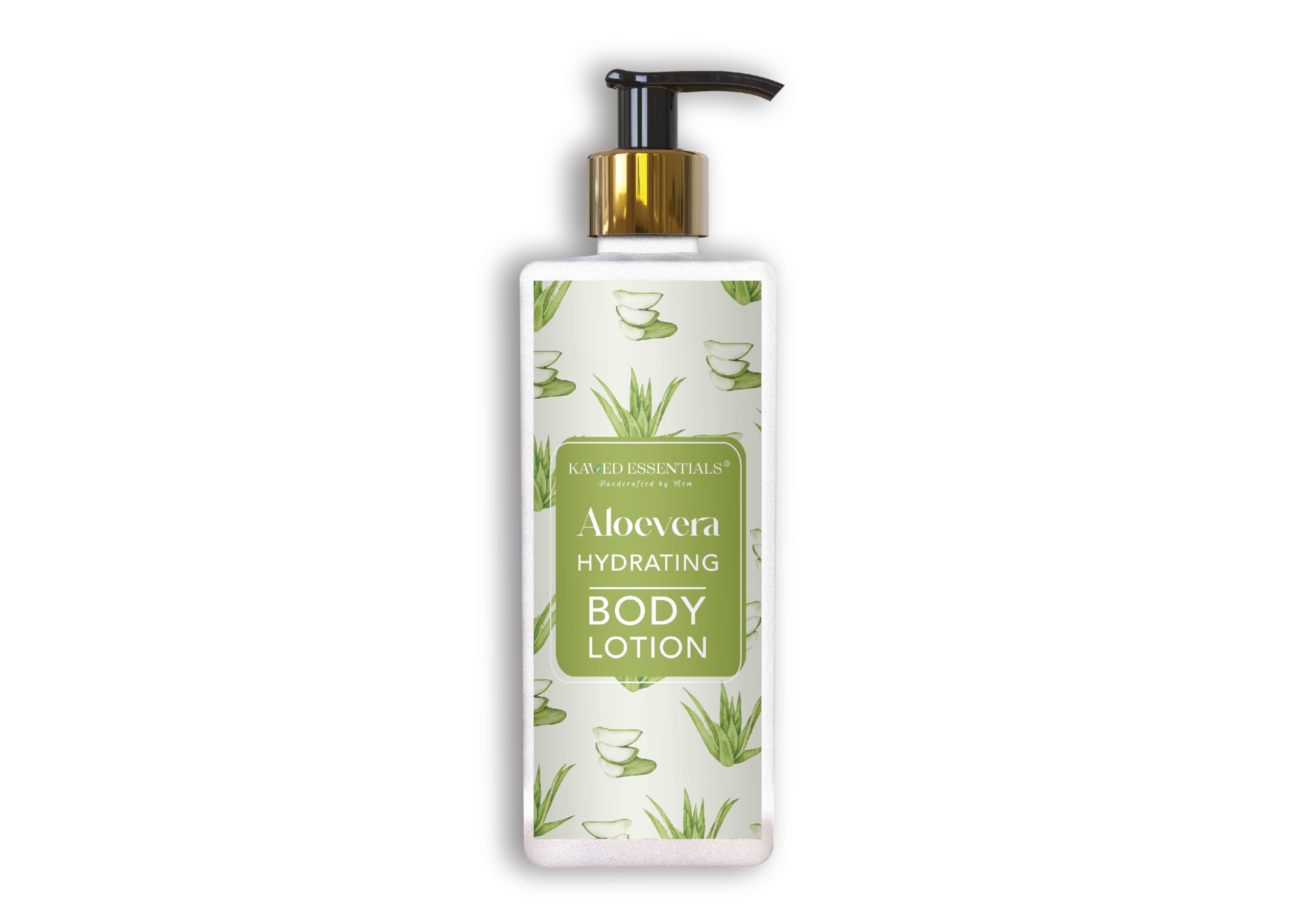 Kaved Essential Aloe Vera Body Moisturizing Lotion - 250ml | Hydrating & Soothing Skin Care for Dry Skin | Perfect for Daily Use & After Sun Care