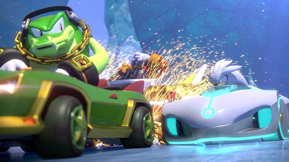 Team Sonic Racing - PlayStation 4 (PS4) Japanese Version - High-Speed Racing Game for Multiplayer & Family Fun